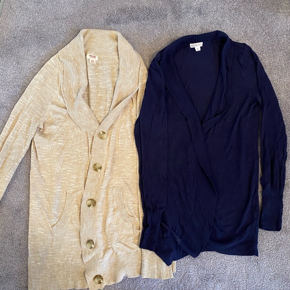 Two target cardigans